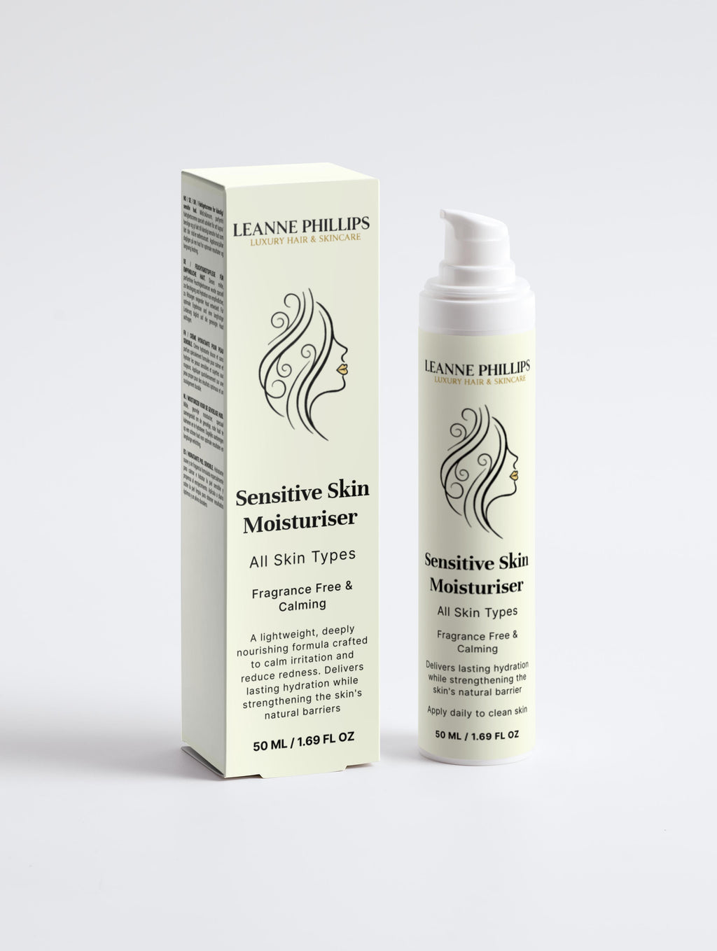 Sensitive Skin Moisturiser, Fragrance Free